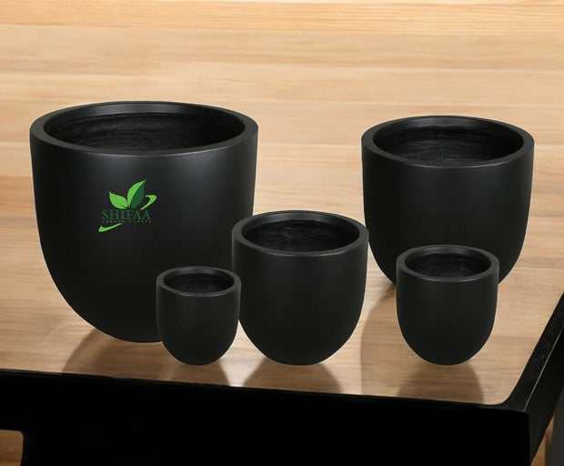 U-Shaped Round Small Pots