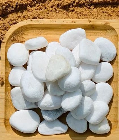 Snow White Stones/Pebbles