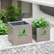 Stainless Steel Square Planters